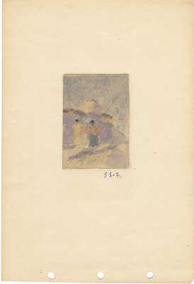 Бехтеев Владимир Георгиевич. Улица. Три фигуры